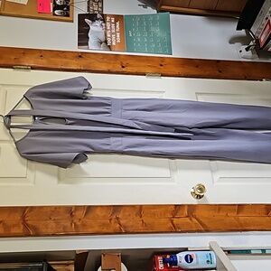Meufam jumpsuit.  Light purple gray color.   A